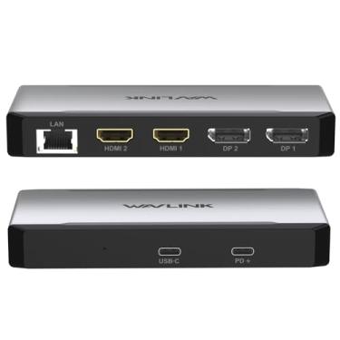 Imagem de WAVLINK Estação de ancoragem para laptop, HDMI, DP