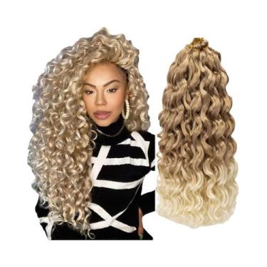 Imagem de Cabelo Sintético Natural Preto GoGo Curl Para Crochê, Ondas De Praia, 