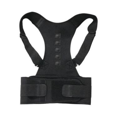 Imagem de Cinto De Suporte Para Correção De Postura Com Terapia Magnética Para H
