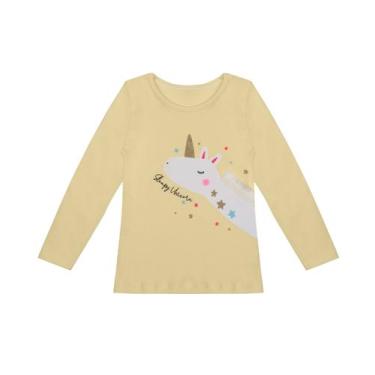 Imagem de Blusa Infantil Unicórnio Select Amarelo, 1, Amarelo