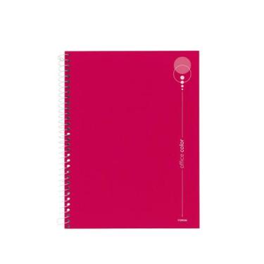 Imagem de Caderno Universitario 1 Materia Office Color Foroni Rosa