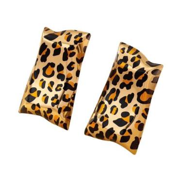 Imagem de Brincos De Moda Geométricos Quadrados Exagerados Para Mulheres, Brilha