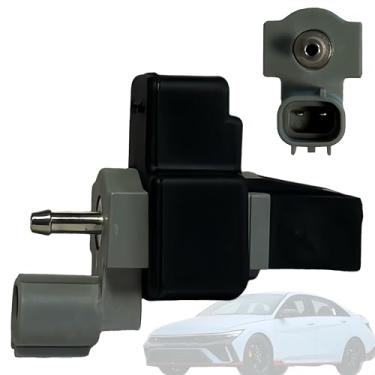Imagem de MEILICACY Válvula de porta solenoide turbo para HYUNDAI Genesis Coupe Elantra Elantra GT Veloster para KIA Forte5 Forte Koup Soul OEM: 394102B100 39410-2b100 2017 solenoide turbocompressor soul