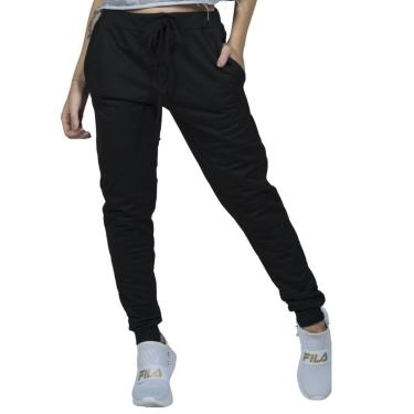 Imagem de Calça Moletom Jogger Vekyo Roupa Feminina Flanelado Inverno Tamanho:P;Cor:;Gênero:Feminina-Feminino