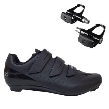 Imagem de Sapatilha Speed Ciclismo Absolute Nero 5 + Pedal Wellgo R096B-Unissex