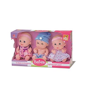 Imagem de Bee Toys Bonecas Babies Trigêmeas, Multicolor