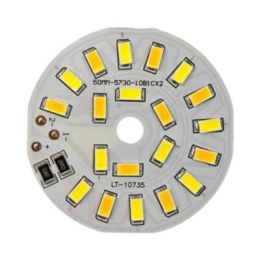 Imagem de Placa De Luz LED Branca Quente Regulável 3W 5730 2835 SMD 3000K 6000K 