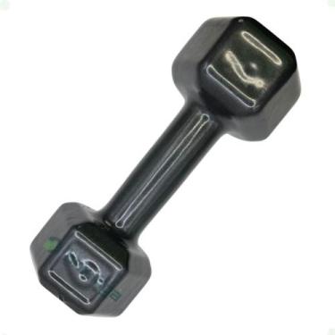 Imagem de Halter Sextavado Emborrachado - 6 Kg - BOX INGÁ