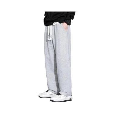 Imagem de Calças Esportivas Masculinas Soltas E Respiráveis Com Elástico Para At