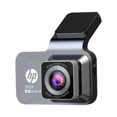 Imagem de Câmera Veicular 4K HD Com Visão Noturna E WiFi HP F969, DVR Com Monito