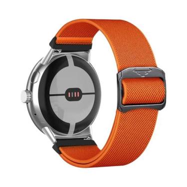 Imagem de Pulseira De Nylon Esportiva De 45mm Para Google Pixel Watch 3 41mm Ace