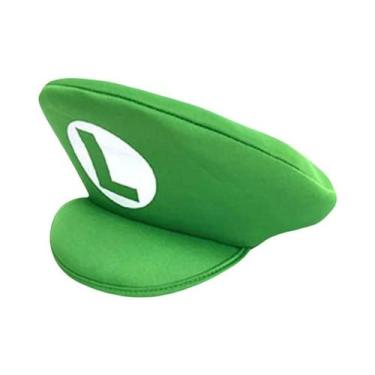 Imagem de Fantasia De Cosplay Infantil Mario Luigi Super Mario Bros Macacão Chap