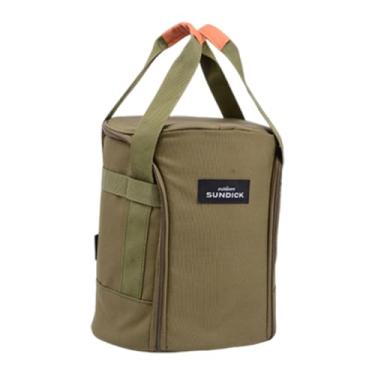 Imagem de predolo Bolsa de transporte reutilizável para aquecedor de mesa de camping, ideal para viagens, acampamentos e caminhadas, Verde