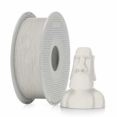 Imagem de Filamento PLA Fosco Bambu Lab para Impressora 3D Branco Marfim 1. Kg 1.75mm