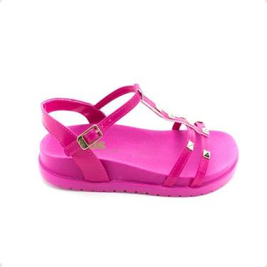 Imagem de Sandália Infantil Papete World Colors Rosa, Pink, 31