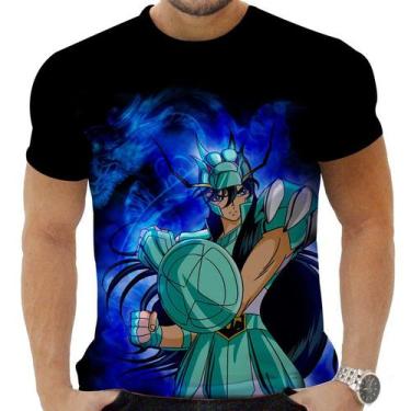 Imagem de Camiseta Camisa Personalizada Anime Cavaleiros do Zodíaco 25 - Zahir S