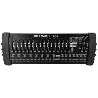 Imagem de Kit 02 Par Led Slim + Mesa Controladora + Maquina De Fumaça