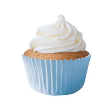 Imagem de Forma forneável n2 para mini cupcake com 45 unidades mago, Azul Bebê