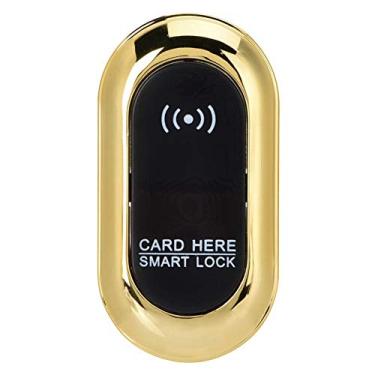 Imagem de aqxreight Fechadura Eletrônica Inteligente - Fechadura de Gabinete de Indução Segura Com Acesso a Cartão, Pop-up Automático e Alerta de Bateria Fraca para Academias, Spas, Hotéis e Escolas, Projetam