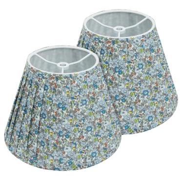 Imagem de abajur azul conjunto de 2