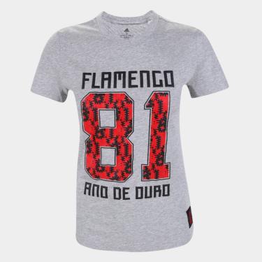 Imagem de Camiseta Flamengo Adidas Gráfica Feminina-Feminino