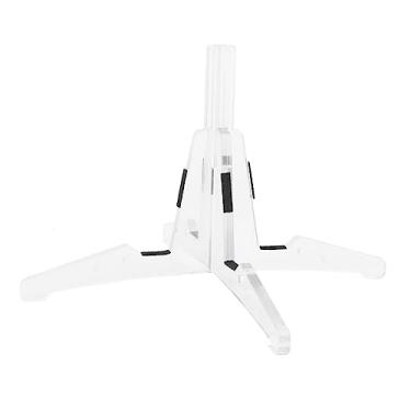Imagem de aqxreight Suporte para Clarinete de 4 Pernas Design Leve e Essencial Com Material para Músicos para Situações de Prática e Performance (Transparente)