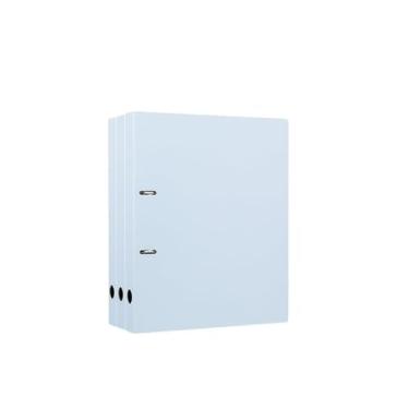 Imagem de Organizador de arquivos, 3 peças, pasta perfurada A4, PP com dois furos, pasta de folhas soltas, organizador de arquivos para escola, escritório, material de escritório