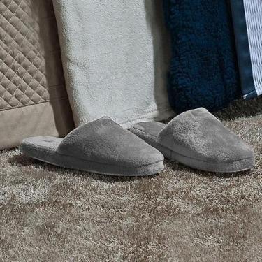 Imagem de Pantufa Niazitex Toque de Seda Prata Tamanho 35-36