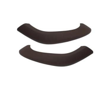 Imagem de Acessórios do carro frente traseira esquerda direita porta puxar alça capa exterior Compatível com bmw x1 x2 f48 f49 f39 2016-2020 maçanetas de porta interior(Brown - 2pcs)