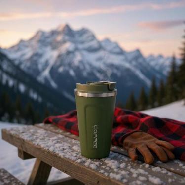 Imagem de Copo Térmico Para Café MS-925 510ml de Infusão a Vácuo de Aço Inoxidáv