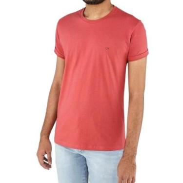 Imagem de Camiseta Ogochi Básica Masculina Lisa Original Slim Cores 100 Algodao 
