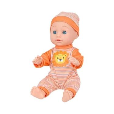 Imagem de Boneca Reborn Realista De 12 Polegadas Para Crianças Com Macacão, Pres