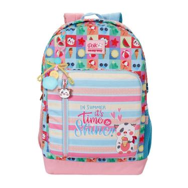 Imagem de Mochila 17 College Porquinho Poiko On My Way! xeryus 15912