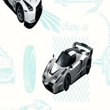 Imagem de Papel de Parede Vince Carros Azul V1011-44