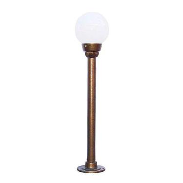 Imagem de Poste Colonial Espanhol Pequeno Para Jardim De Alumínio 90Cm