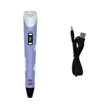 Imagem de Caneta De Impressão 3D Camuflada Para Crianças Com Tela LCD, Brinquedo