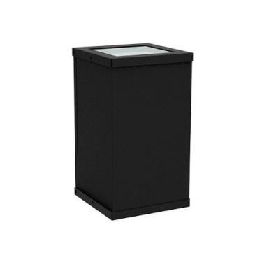 Imagem de Arandela de Alumínio Taschibra Sol V0V, Preto Fosco