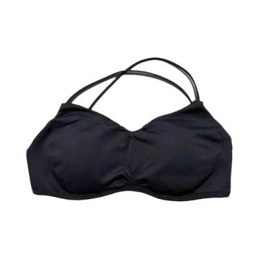 Imagem de Sutiã Esportivo Feminino Sem Costura Cor Pura Para Yoga E Fitness Com 