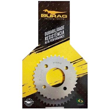 Imagem de Coroa Durag 34 Dentes Cg Titan 150 160 Fan 160 150 Passo 428