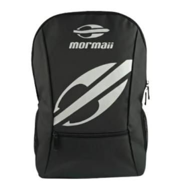 Imagem de Mochila Unissex Mormaii Mor-2755 Preta Logo Mormaii, Preto, Branco, UN