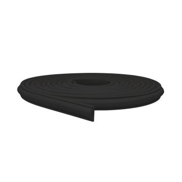 Imagem de Rodameio Boiserie Eva Autocolante 2,3cm Rm61 Preto Metro