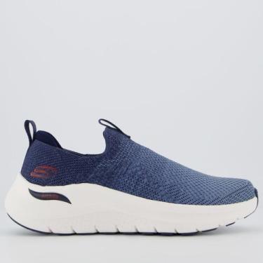 Imagem de Tênis Skechers Arch Fit 2.0 Azul, 42
