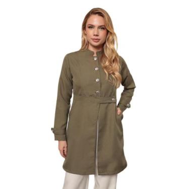 Imagem de Jaleco Feminino com botão prata Julie Musgo - gardenia jalecos, G