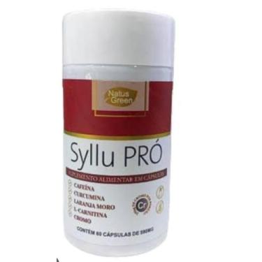 Imagem de Cafeina Curcumina Laranja Moro Cromo 60 Cps 500Mg Syllu Pro - Natus Gr