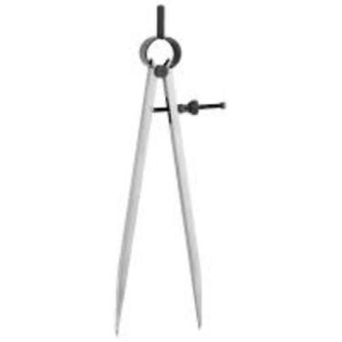 Imagem de Compasso De Ponta Reta 200Mm 954 - Nove54