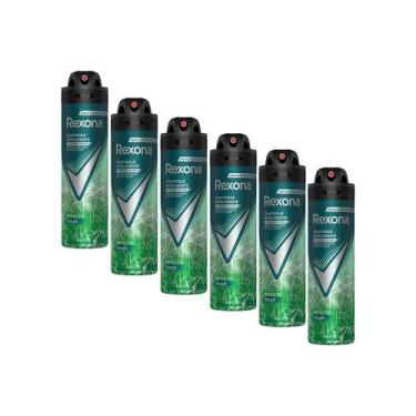 Imagem de Kit 6 Desodorantes Rexona Men Motionsense Antitranspirante Aerossol Im