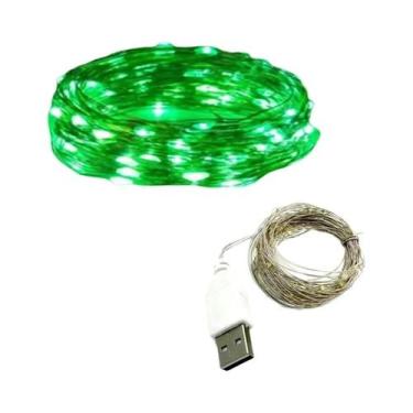 Imagem de Luzes De Fada LED À Prova d'Água Com Fio De Cobre Para Decorações De N