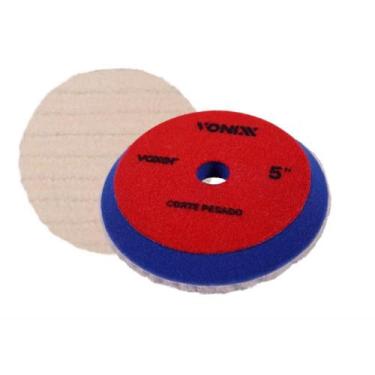 Imagem de BOINA LA COM ESPONJA 5" VOXER tiras autocolantes ROTATIVA OU ROTO-ORBI