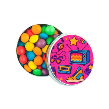 Imagem de Latinha Lembrancinha Personalizada Anos 80