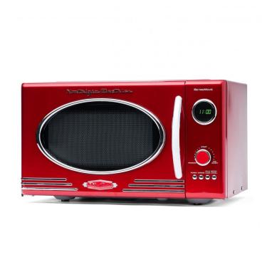 Imagem de Micro ondas de Bancada 25 Litros Multifuncional, 800W, 110v, NOSTALGIA Retro, Vermelho